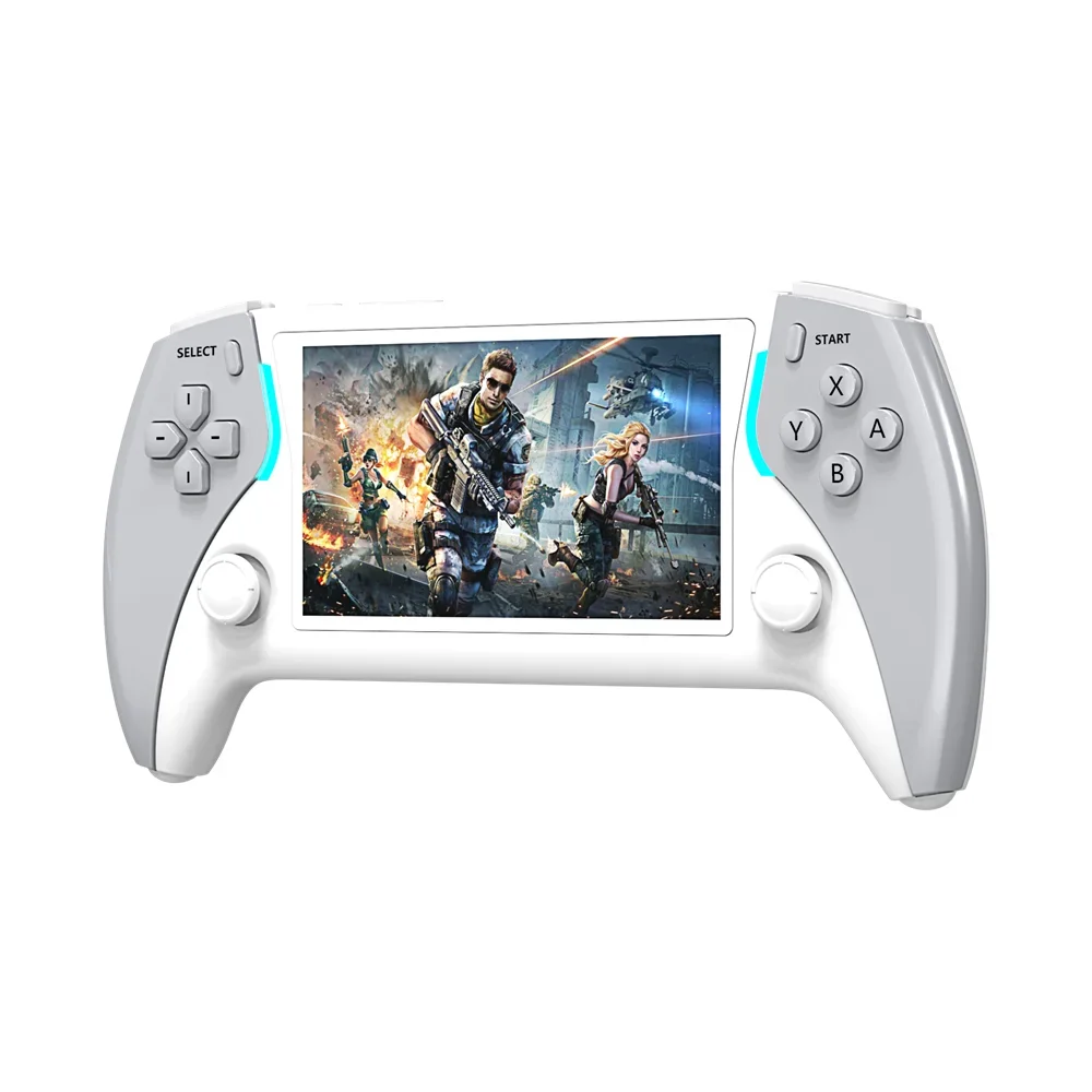 Project X Portable Pocket Video Game Console 4.3” IPS Screen Support PS1 Retro Gaming Dual Speaker Stereo