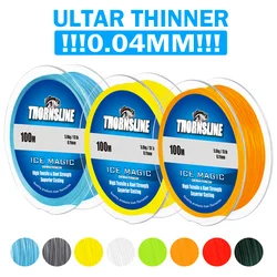 Línea trenzada 4 hilos Thornsline – PE resistente para agua salada