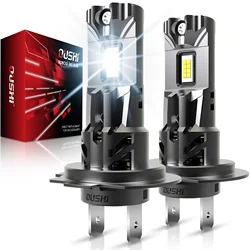 고출력 LED 헤드라이트 Canbus 자동차 전구, 오류 없음, 6000K 백색광 다이오드 램프, 르노 메간 3 2009 ~ 2024, 12V 55W, H7, 2x