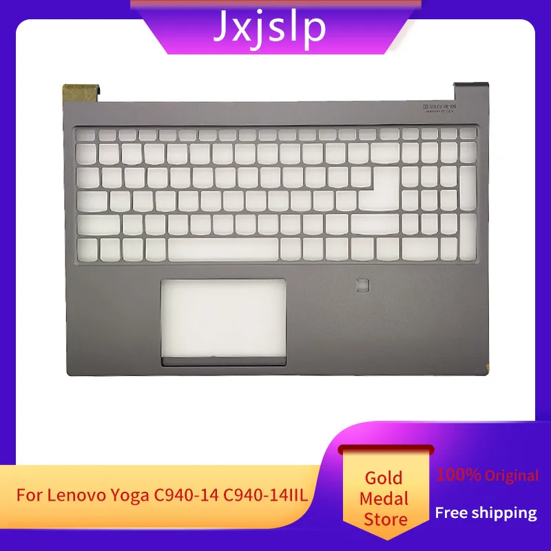 

New Laptop Case For Lenovo YOGA C940-15 940 15 C Shell Palmrest Upper Case Keyboard Frame Laptop Cover With Fingerprint Hole