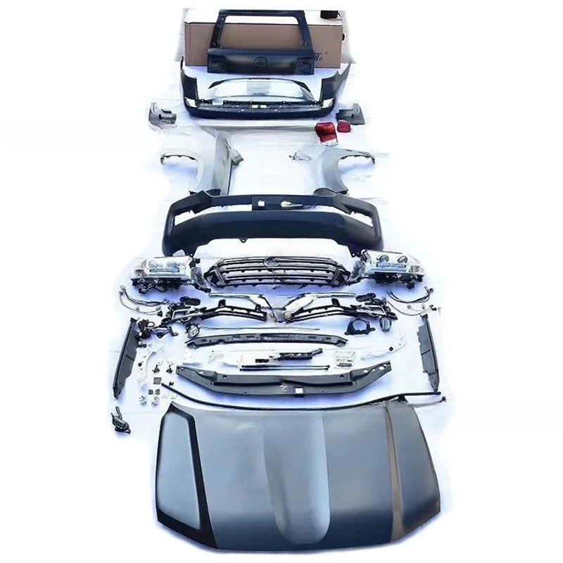 Land patrol car upgrade and modification is suitable for 08-15 Landcool Luze LC200 exterior decoration old and new surround kit