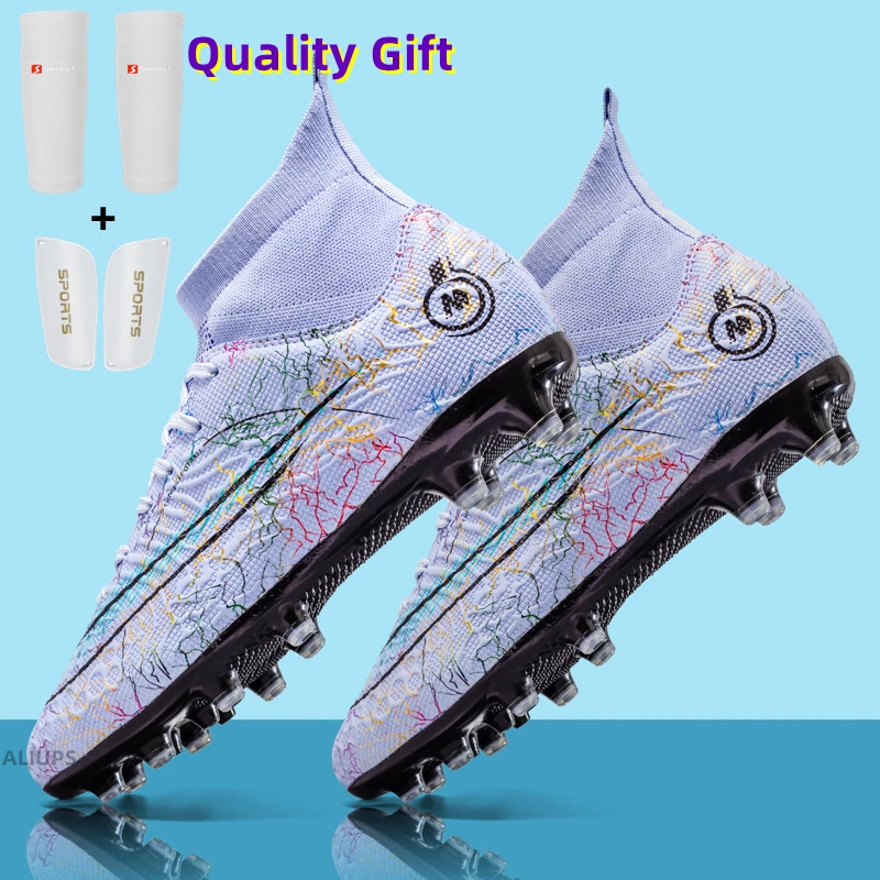 ALIUPS 33-46 Professional Children Football Shoes Soccer Shoes Man Football Futsal Shoe Sports Sneakers Kids Boys Soccer Cleats