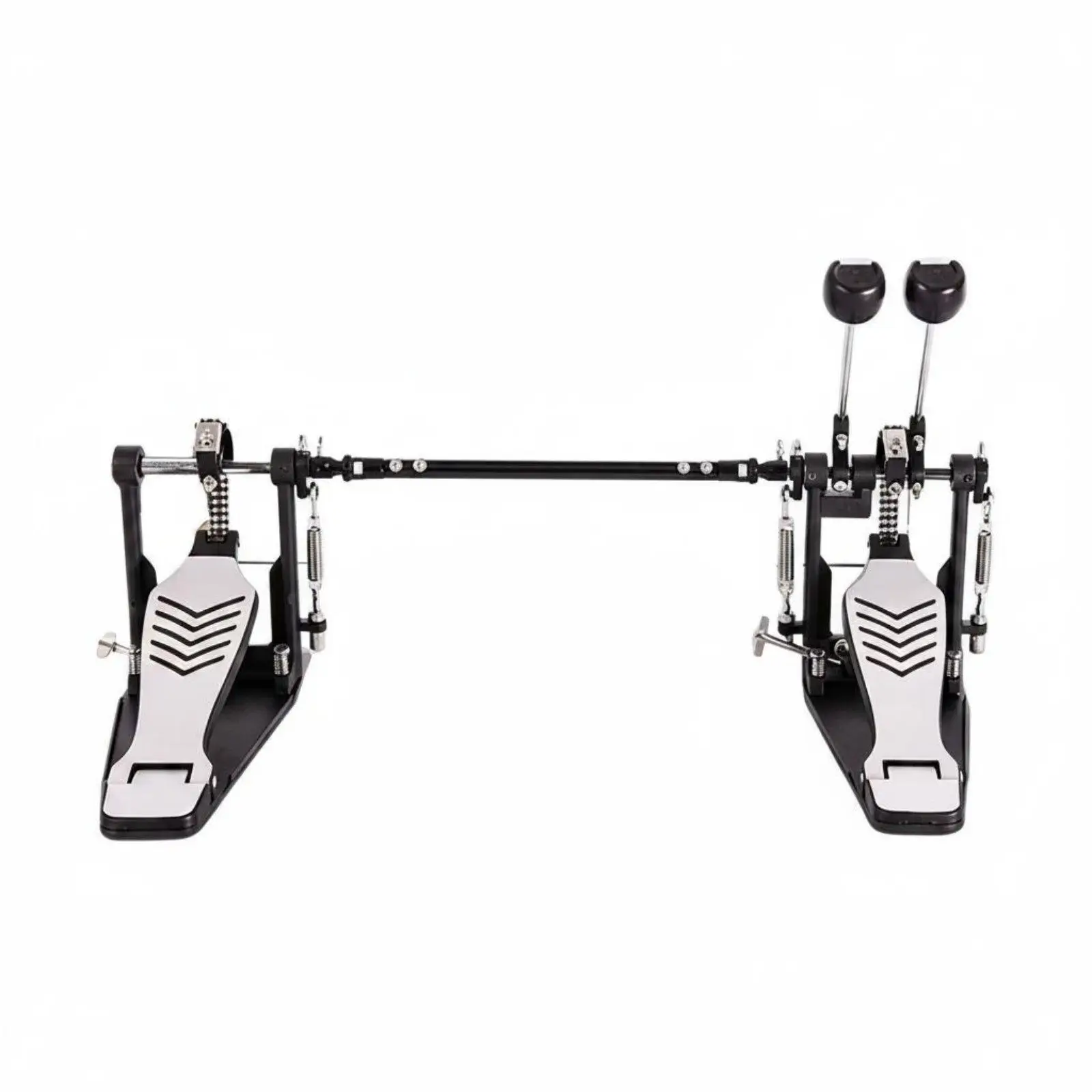Drum Double Pedal Reinforced Chain Drive Percussion Accessory for Electronic Drum Instrument Home and Studio Use