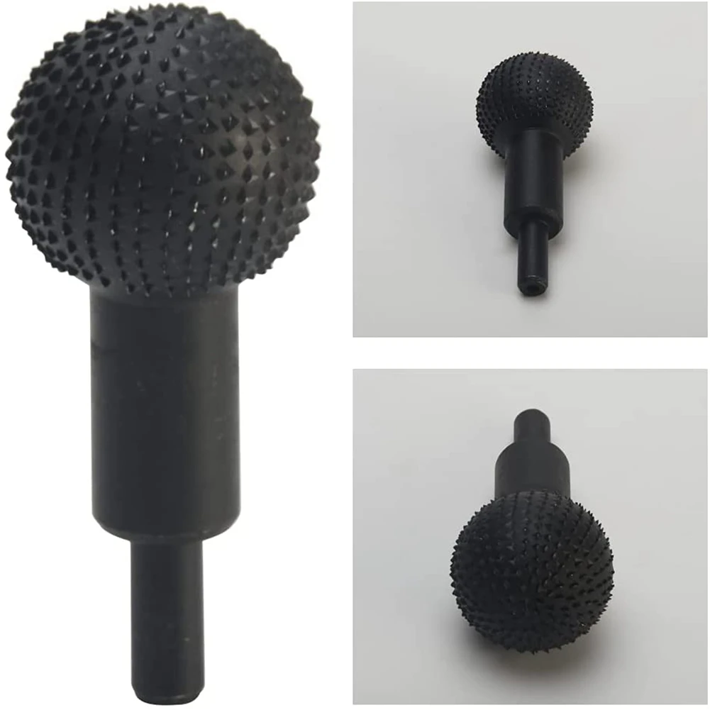 ABUN-Extreme Sphere Rotary Burr رأس مطحنة دوارة لدغ كربيد لدغ كرة دوارة نحت الخشب رأس مطحنة (40 مم)