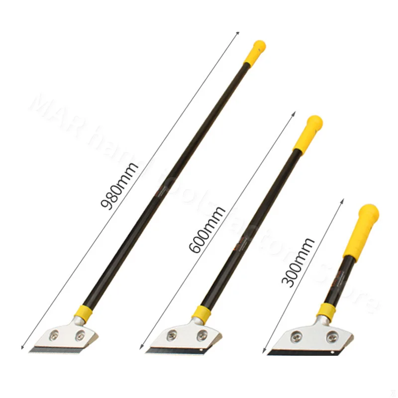 ทำความสะอาด Scraper 1M Long Handle กระจกชั้น Wall Putty Cleaner Househole ยาวจุดสิ่งสกปรกวอลล์เปเปอร์สีกระเบื้อง Scraper