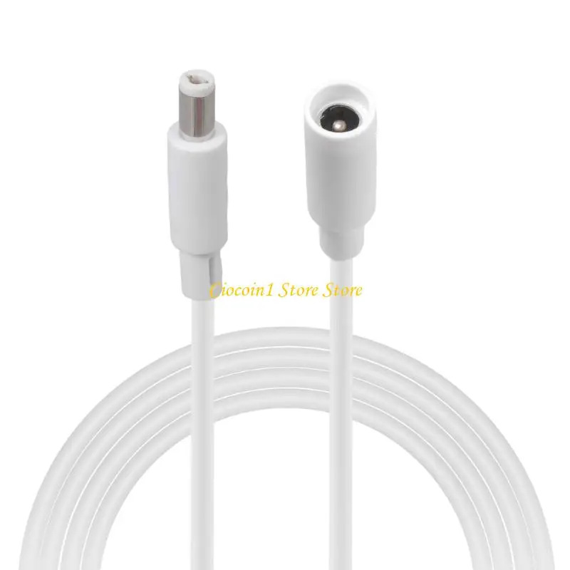 A3PC Copper Cored DC5.5x2.1mm Power Extension Line 36W Output 1 to 15 Meter Option for Solar Fan CCTV Installation