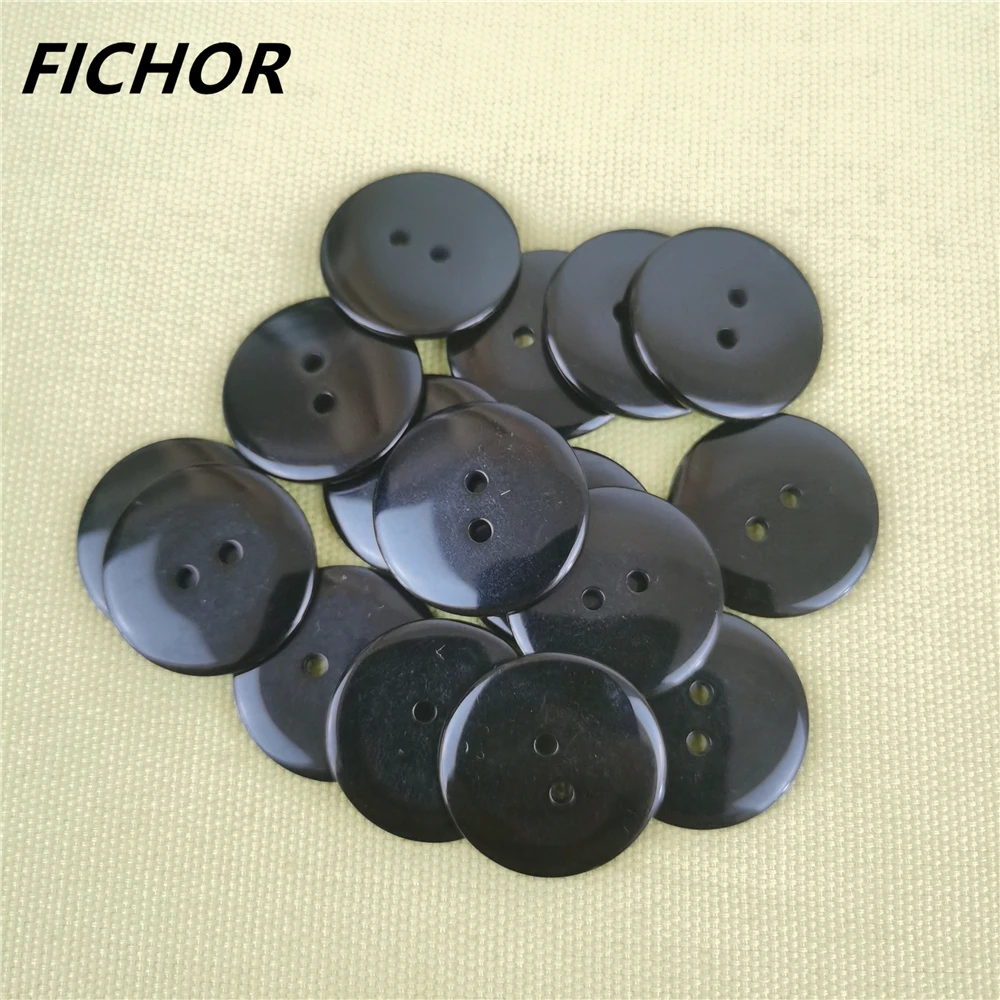 10/20pcs 22.5mm 2 Holes Buttons Sewing accessories Size Complete for clothing Decorative Plastic Buttons Handmade DIY