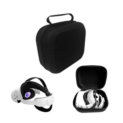 Bolsa para Oculus Quest 2 /Meta Quest 3/ Pico 4, cajas portátiles, auriculares VR, Estuche de transporte de viaje, caja de almacenamiento dura de EVA