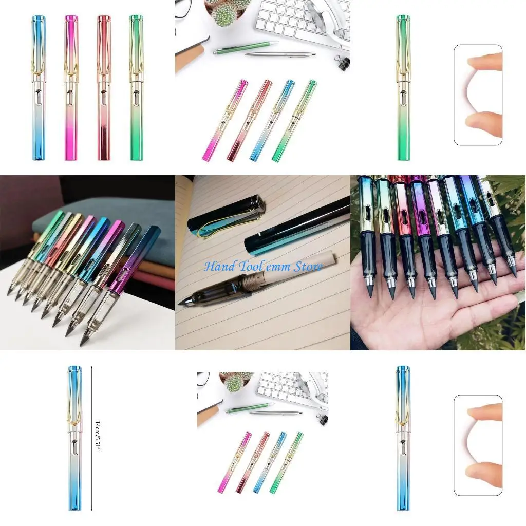 

H37F Unlimited Writing Pencil Pencil with Eraser for Writing Drawing Painting