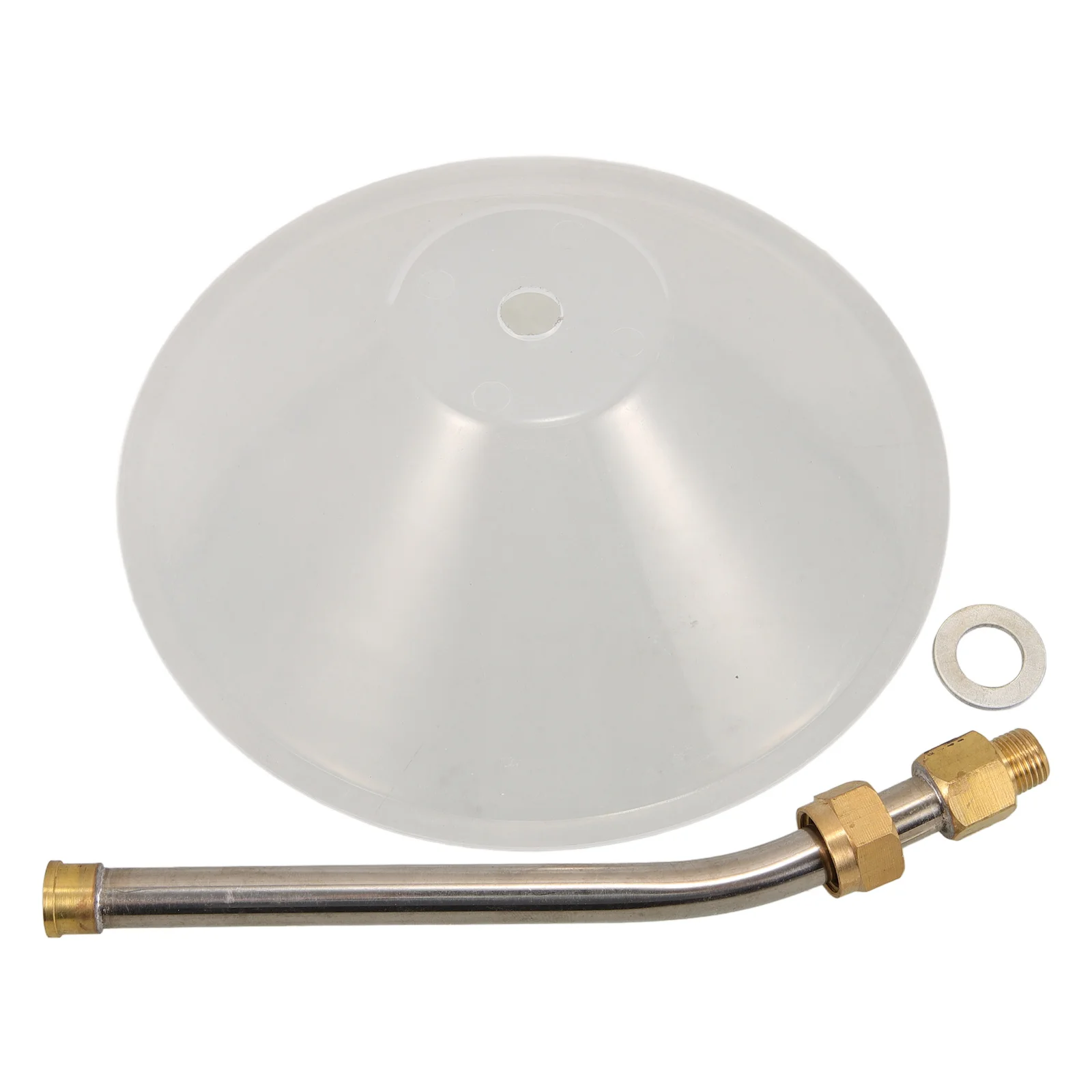 

1 set 1 Set High Pressure Washer Splash Guard Hose Sprayer Protector Durable Iron Plastic Car Cleaning Garden Watering Household