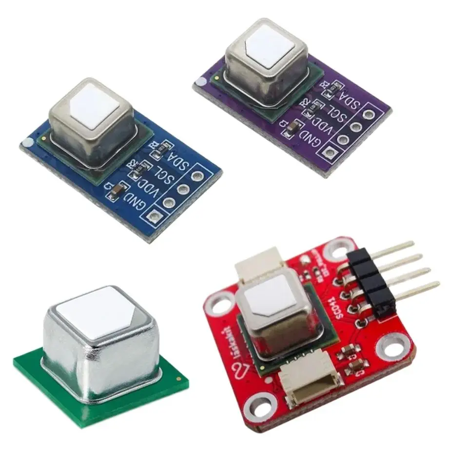 Imagem -02 - Módulo Sensor de Gás Dióxido de Carbono Detector de Temperatura e Umidade All-in-one Comunicação I2c Scd40 Scd41