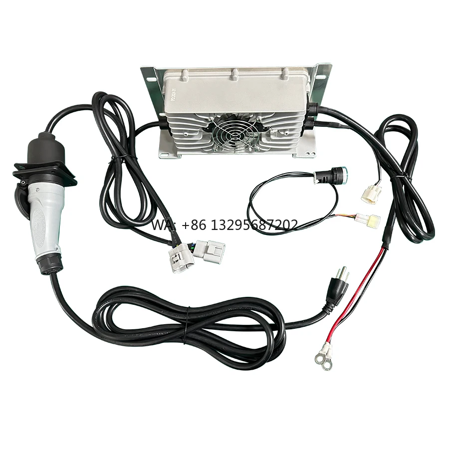 

Onboard 84V 87.6V 72V 12A 15A Lithium Battery Charger with Yeeda AC Plug External LED Indicator