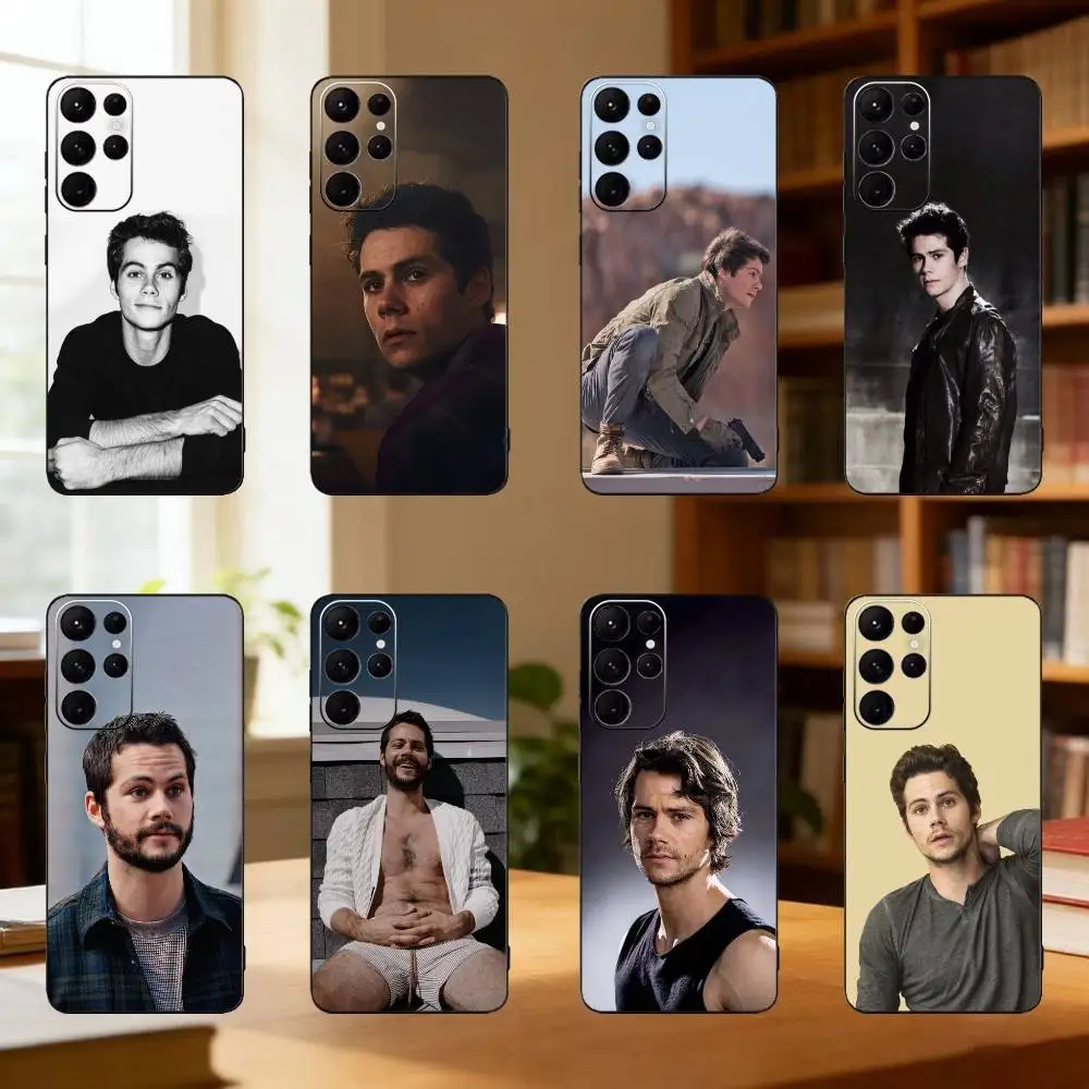 

Dylan OBrien Send Help phone Case For Samsung S25,24,21,22,23,30,Ultra,20,Plus,Fe,Lite,Note Soft Black Cover