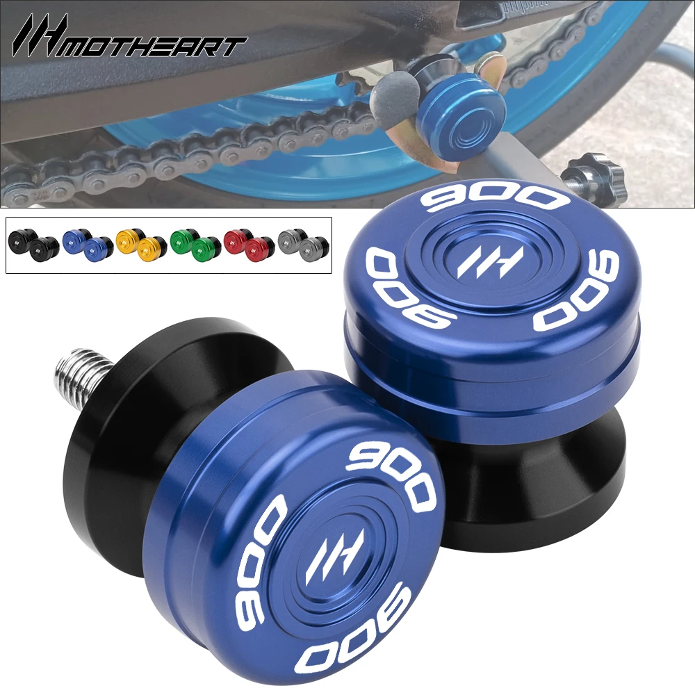 M8 CNC Swingarm Spools Slider Stand Screws Black Motorcycle Accessories Enhanced Protection For Tiger 900 2020‑2024