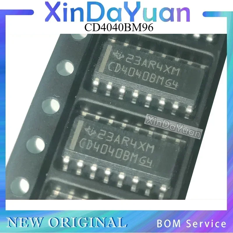 10 buah Chip Penghitung/Pembagi CD4040BM96 SOIC-16