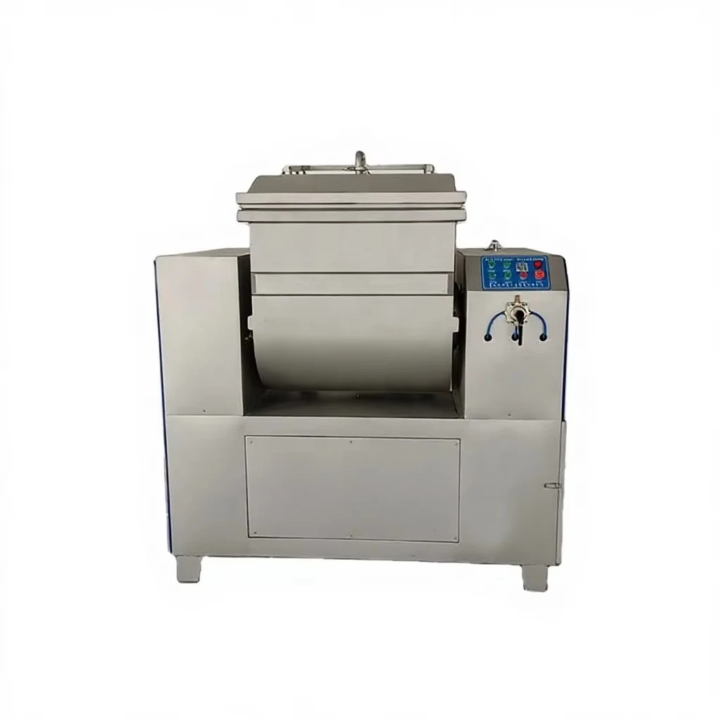 Commercial Horizontal Vacuum Dough Mixer 100KG Capacity Wheat/Corn Flour Mill High Productivity New