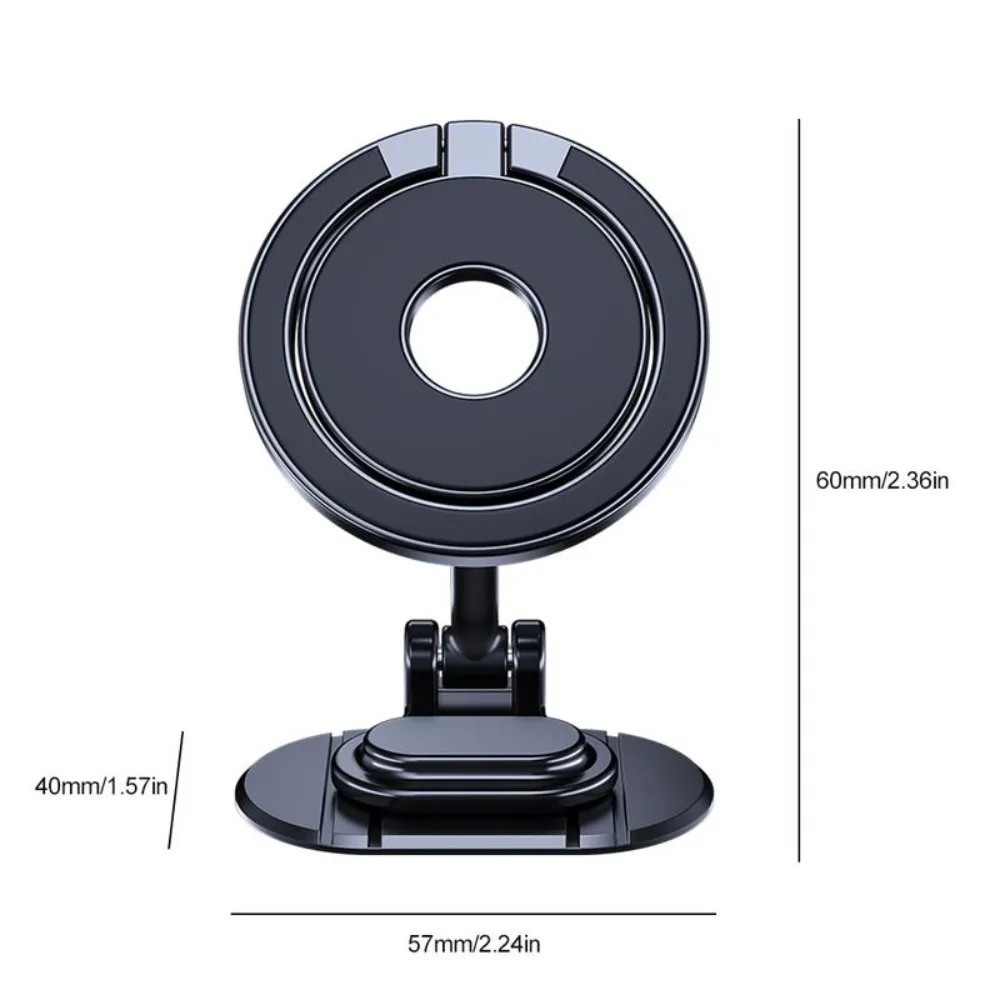 

GPS Mobile Support Magnetic Car Phone Holder Adjustable Arm 360°Rotation Magnet Car Mount Strong Magnet Car Phone Stand