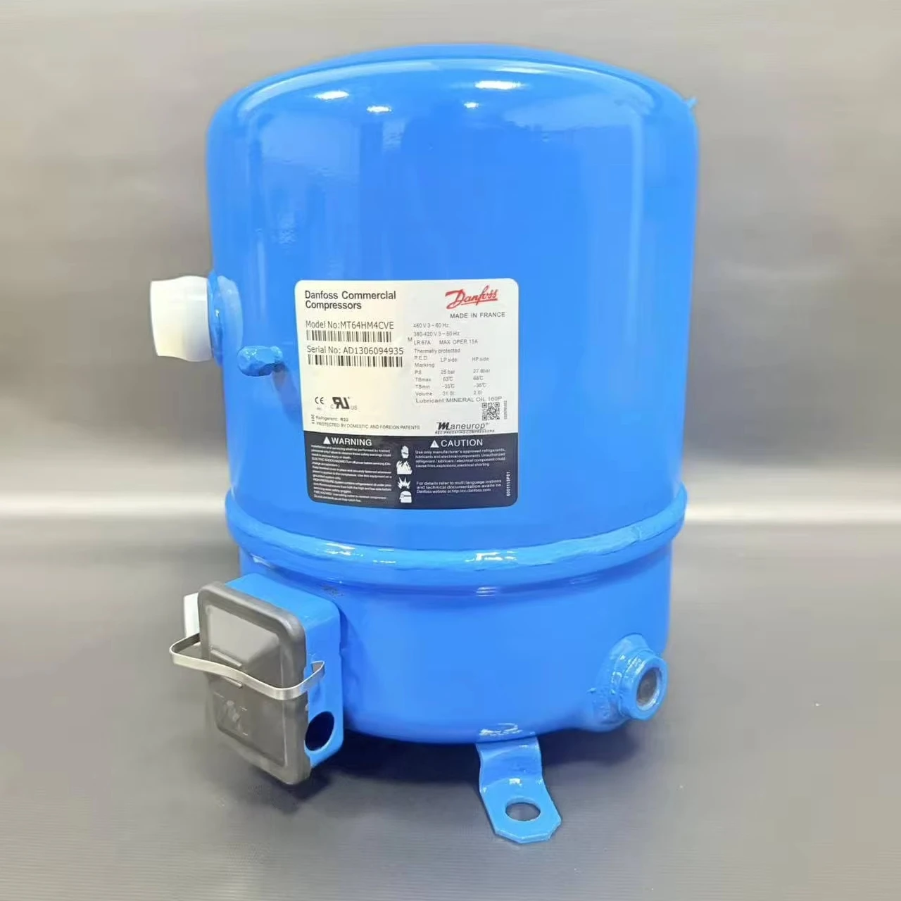 

5HP Rotary Compressor AC Power Lubrication Motor for Refrigeration Equipment MT64HM4CVE MTZ64HM4CVE Copper 220V for Farm