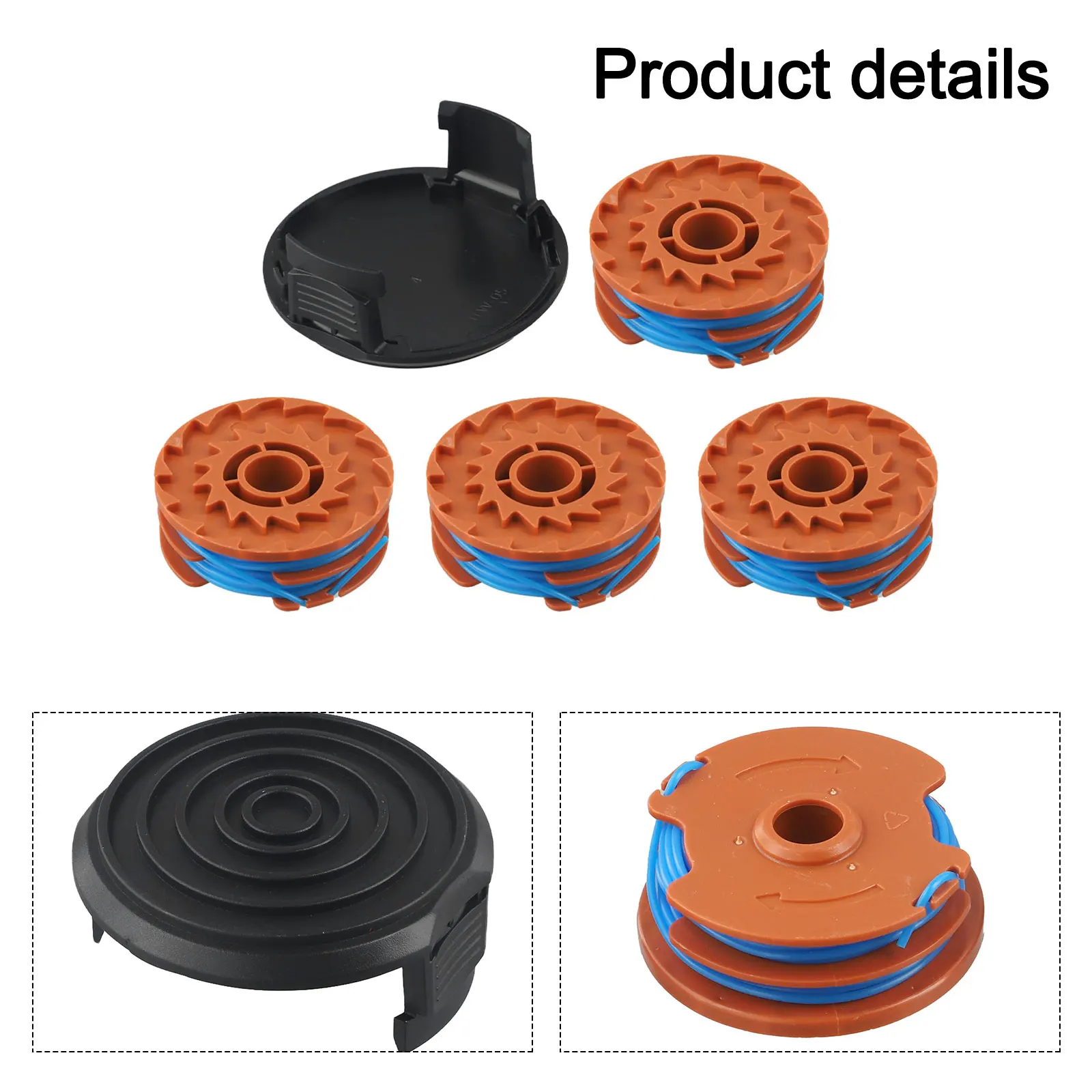 For WG100E For McGregor MET4530 MET6032 Cap Cover Spool & Line Replacement Adapter Assembly Fitting  For WG100E