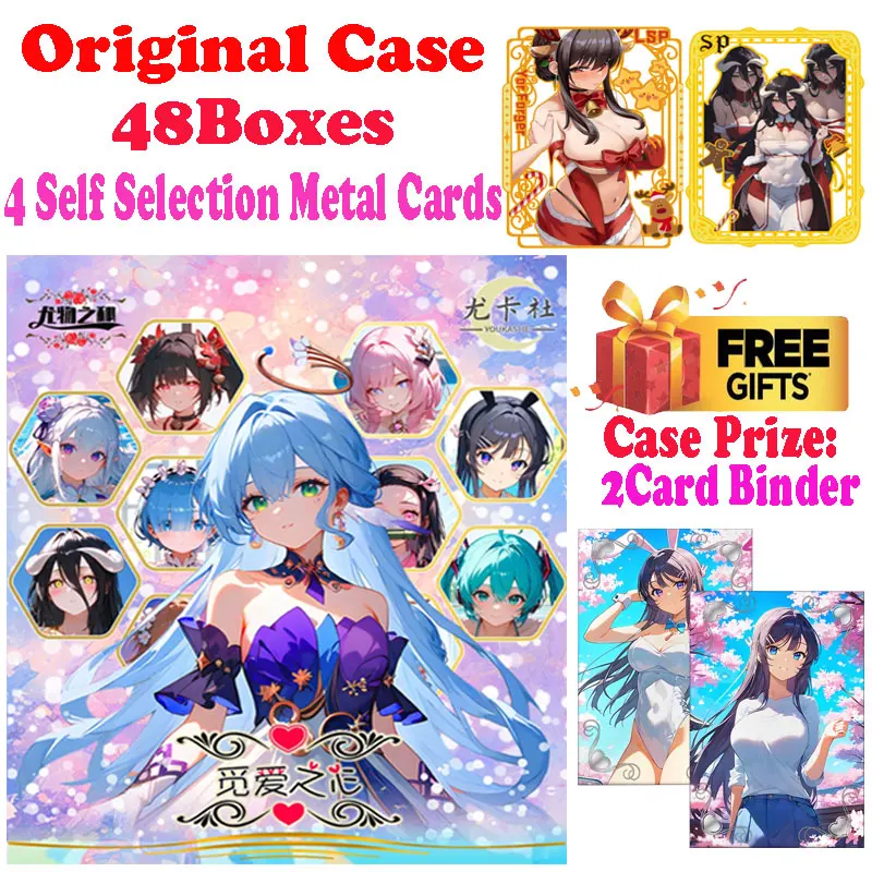 Wholesale 2024 Newest Stunning Secret A5 Size Collection Card Goddess Story Waifu Box ACG CCG TCG Doujin Toys And Hobby Gift