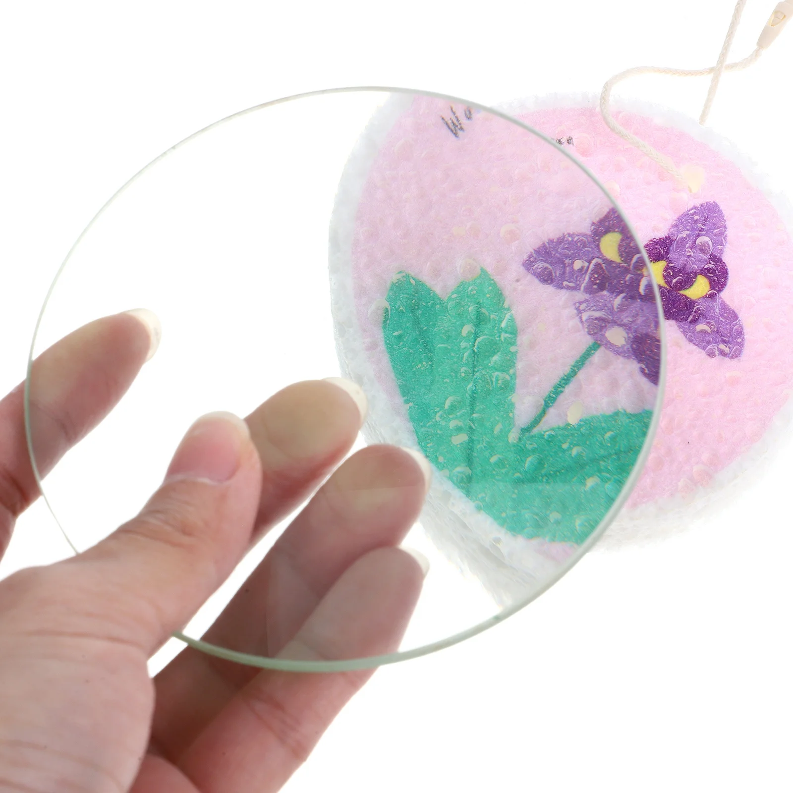 Convex Lens for Experiments Glass 300mm Focal Length 10cm Diameter Premium Material