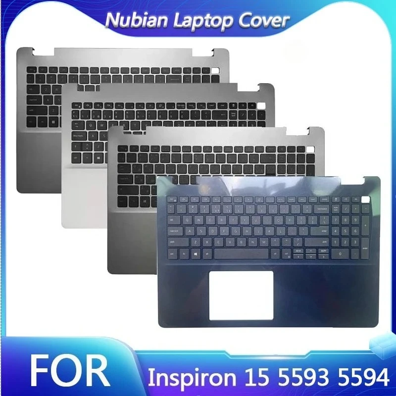 

For Inspiron 15 5593 5594 laptop palm rest case upper cover frame US RU SP keyboard 07G0RN 0V5JHC 05JK43