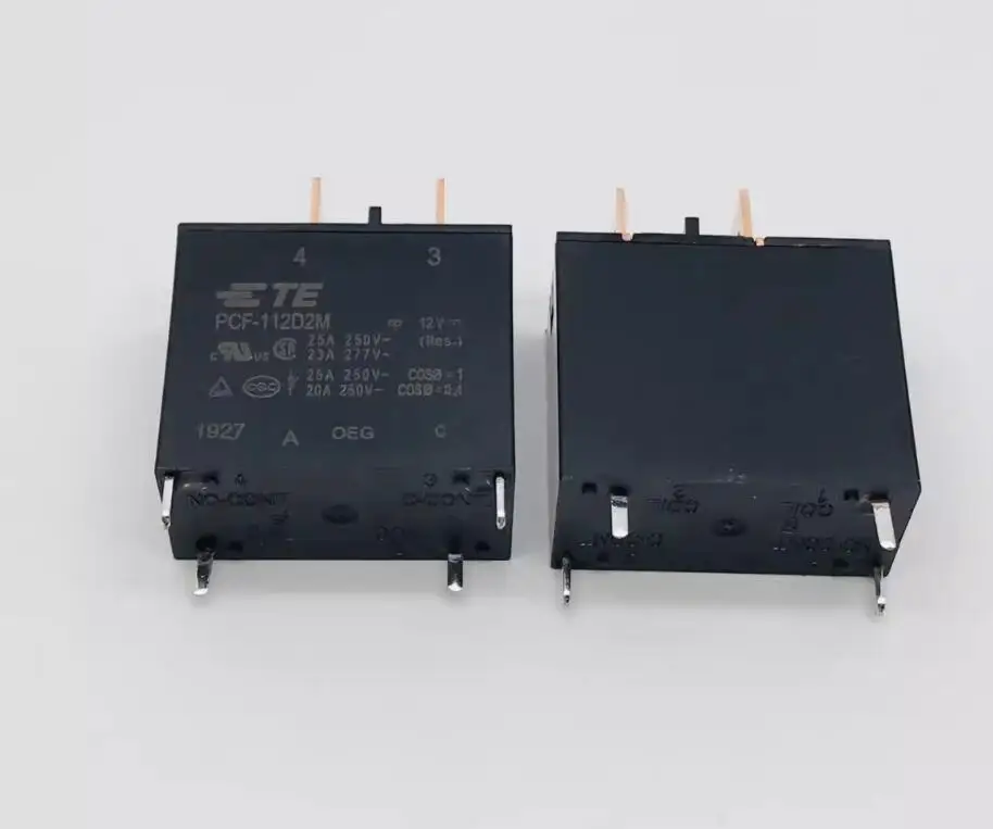 Relé original PCF-112D2M, 4 pinos PCF-112D2M, 25A, 12VDC, 3pcs