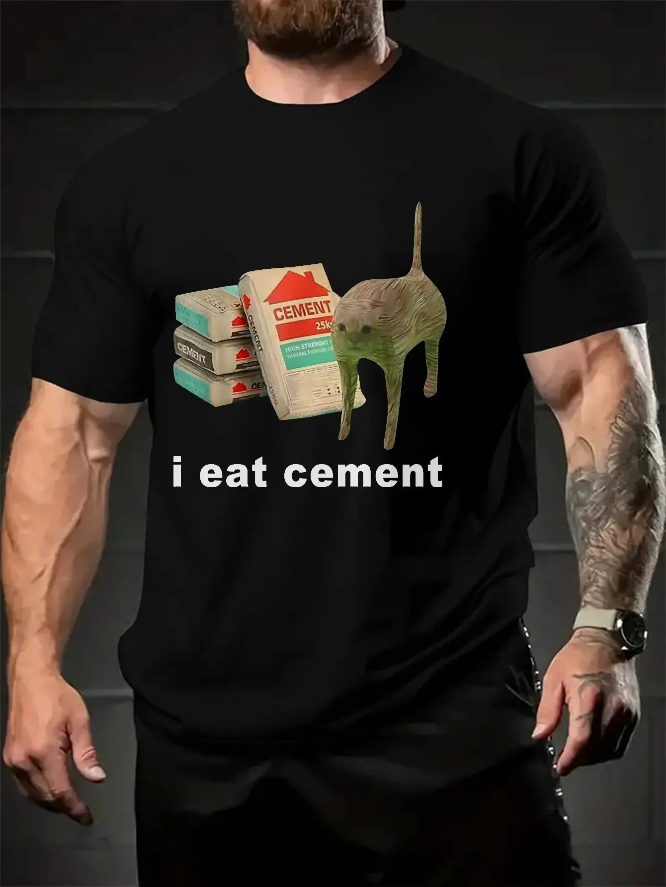 

[Men's Summer T-Shirt] Lightweight Breathable Men's Casual Summer T-Shirt | Round Neck, Polyester,