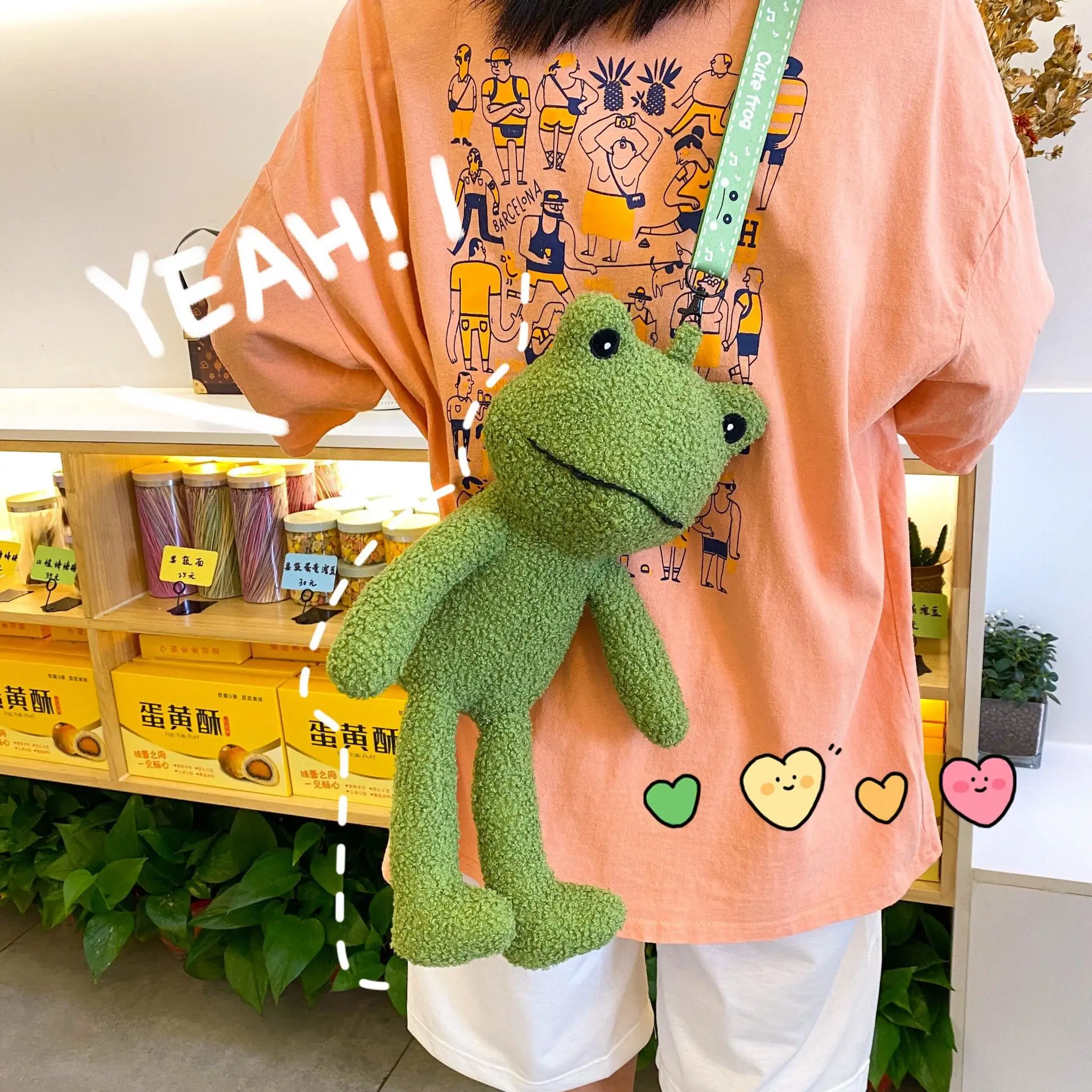 Cute Frog Bag Animals CrossBody Shoulder Bag Backpack Coin Purse Wallet Pouch Children Girls Boys Gift