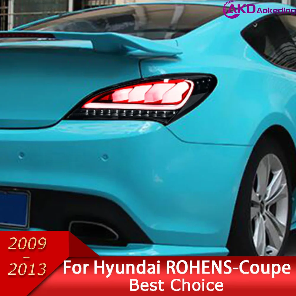 

Car Taillights for Hyundai Genesis Coupe LED Tail Light 2009-2013 Coupe Rear Fog Brake Turn Signal Automotive Accessories