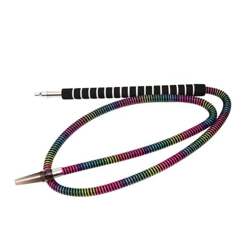 1.8M Colorful Shisha Hookah Hose Chicha Narguile Sheesha Accessories Hookah Pipes Water Smoking Accessories