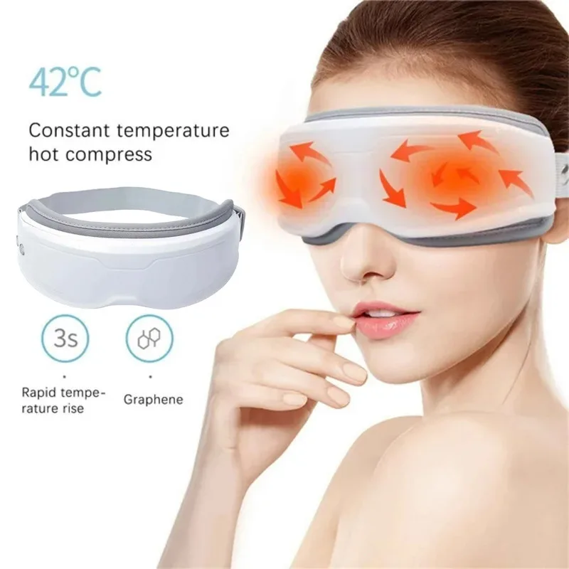 New Massage Instrument, Electric Hot Compress Massager, Student Protection Device, Gift To Relieve Eye Fatigue