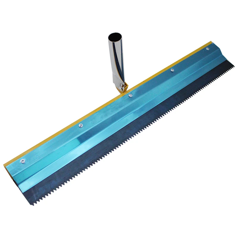 

Покрытие эпоксидной смолы, зубчатые грабли, напольные самовыравнивающиеся зубчатые ракели, часть из нержавеющей стали, прочный многоцелевой цемент