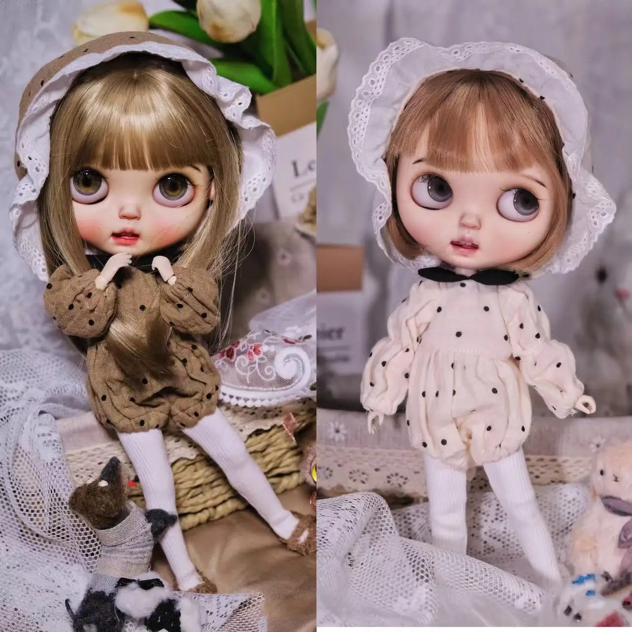 Dula Doll Clothes Dress One-piece suit skirt Blythe Qbaby ob24 ob22 Azone Licca ICY JerryB 1/6 Bjd Doll Accessories