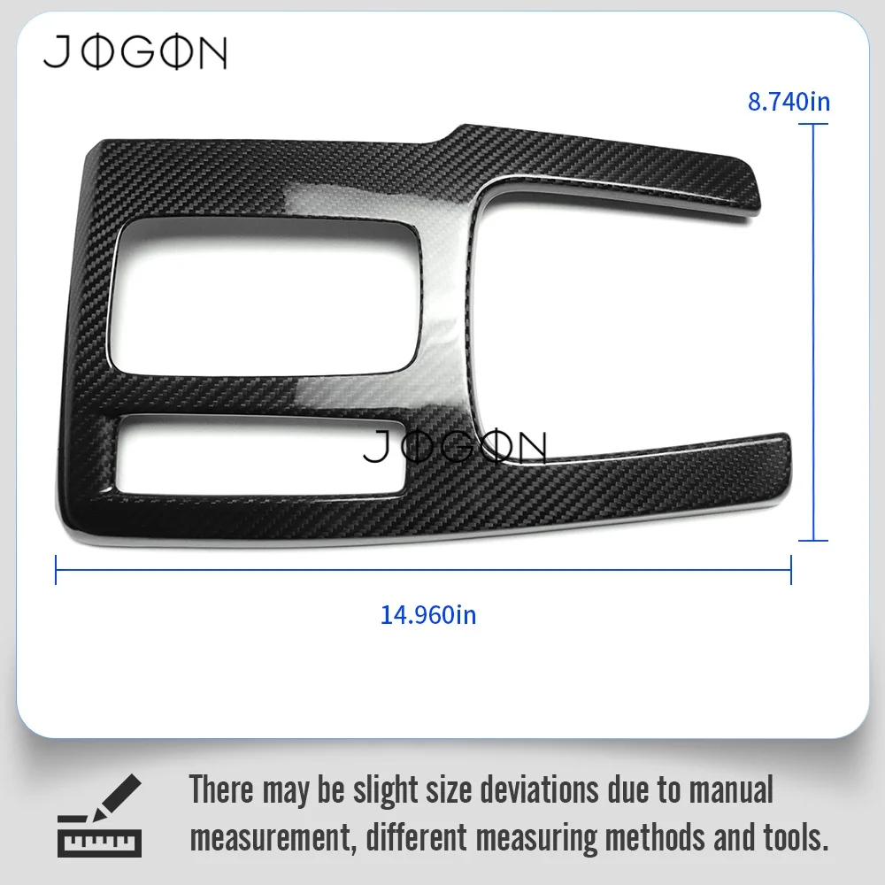 AT For Acura Integra Type S DE5 A-Spec 2023-2025 Dry Real Carbon Fiber Car Interior Center Gear Shift Panel Overlay Accessories