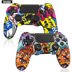 Przewodowy/kontroler bezprzewodowy dla Sony PS3/PS4 Touch Joystick 3D konsola operatora gier antypoślizgowa akcesoria do grania Retro