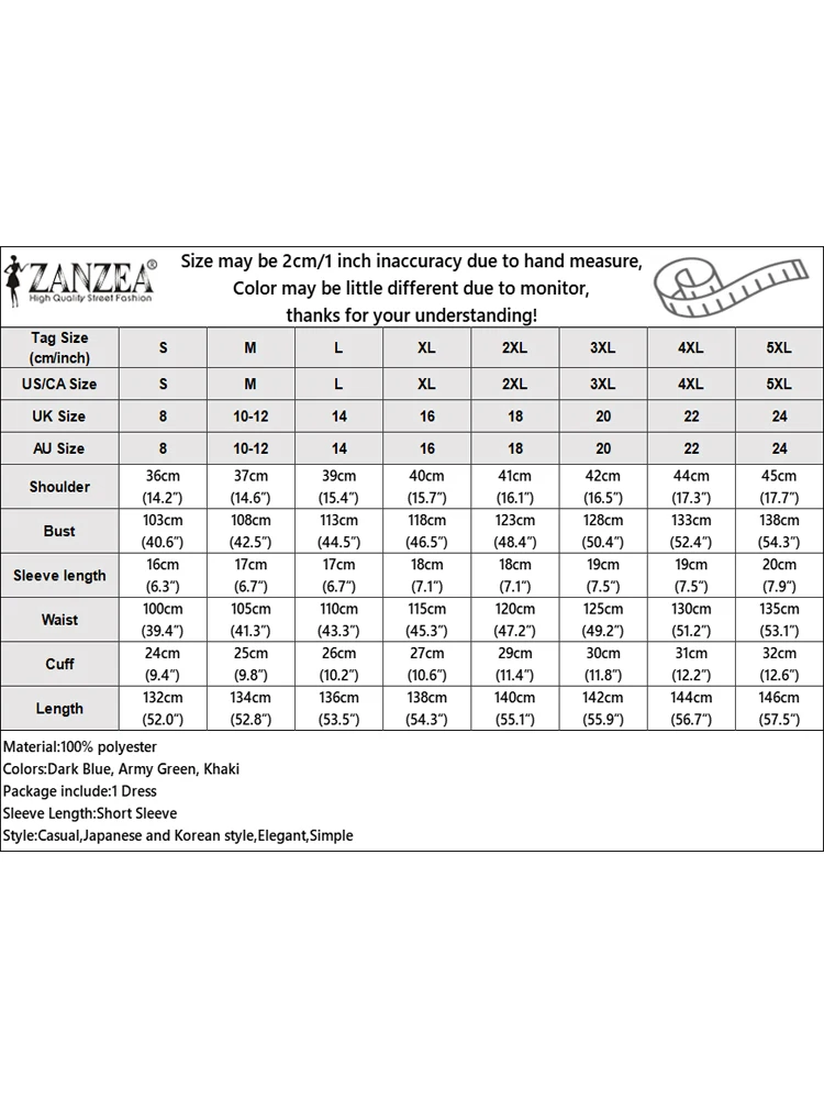 2023 ZANZEA Sommer Kleid Stilvolle Frauen Lose Kleider Casual O Hals Kurzarm Sommerkleid Solide Gefaltete Lange Robe Arbeit Vestidos