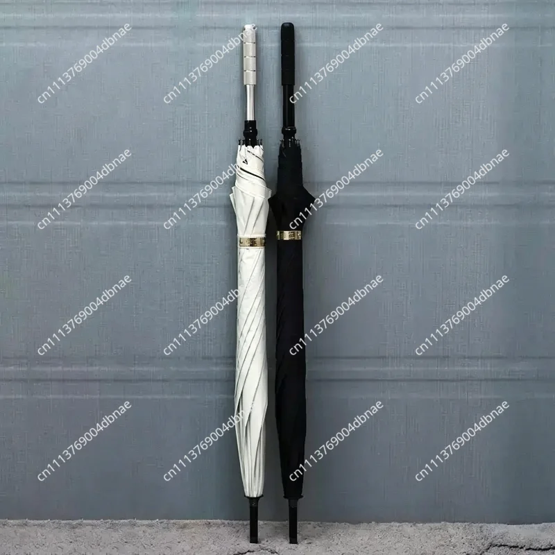 Self defense person Walking Cane Stick 2-In-1 Sturdy Windproof UV Protection Umbrella Suitable for Hiking Hanging Out On Raining