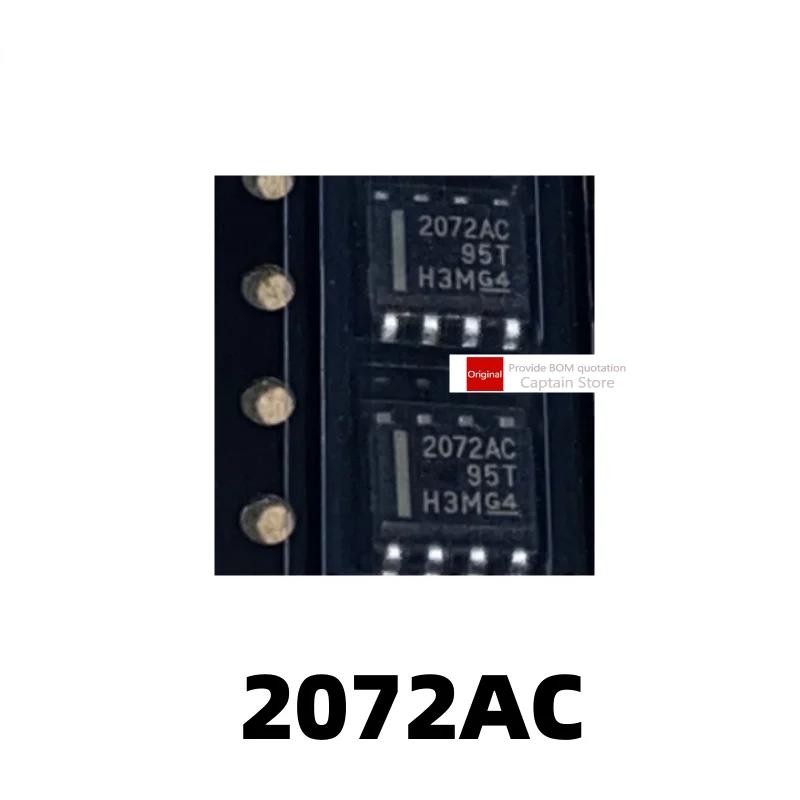 5PCS TLE2072 TLE2072ACDR 2072AC SOP-8 Precision Dual Channel Amplifier Chip