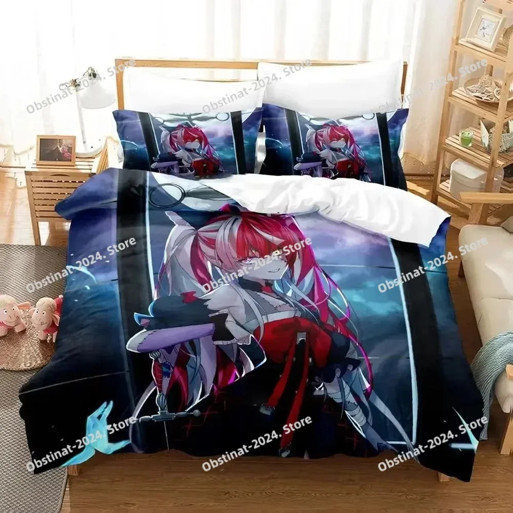 

KAWAII Kureiji Ollie ZOMBIE IDOL Bedding Set Duvet Cover Full Queen King Size Pillowcase Bed Printed Bed Set Aldult Kid Bedroom
