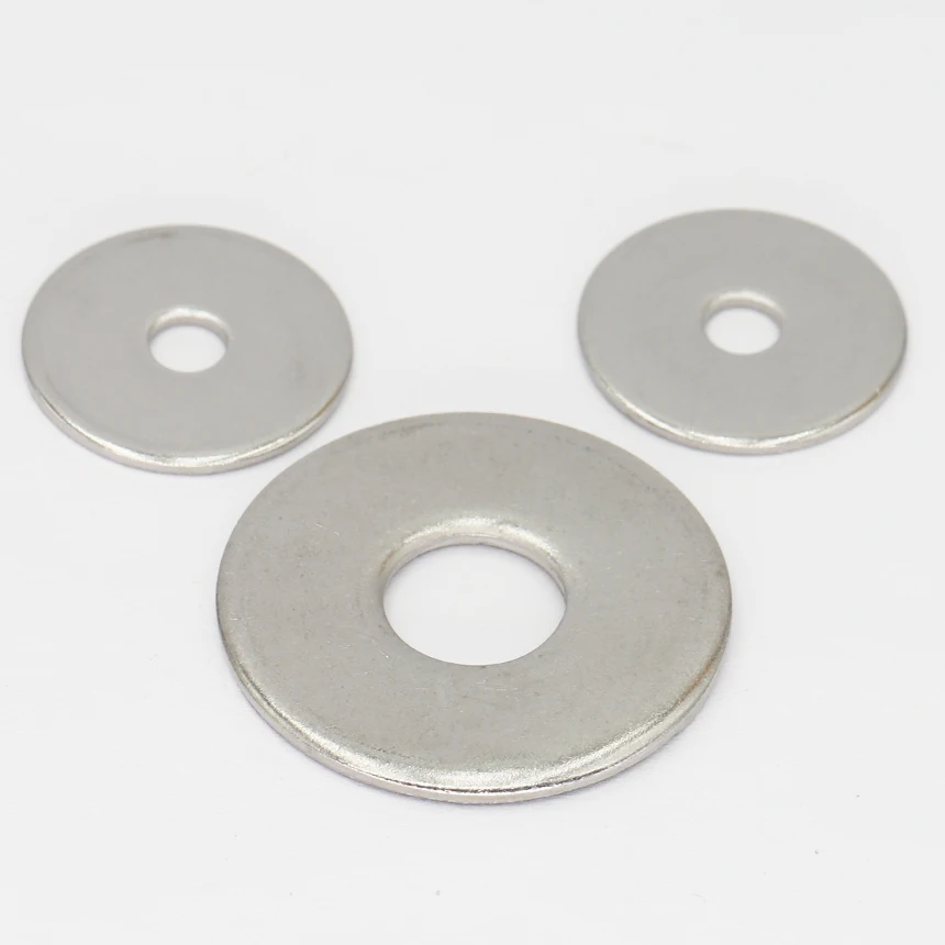 M14 M16 M18 M20 M22 M24 M27 316 Stainless Steel A4-70 GB848 DIN9021 Plate O Ring Spacer Gasket Shim Round Plain Flat Washer