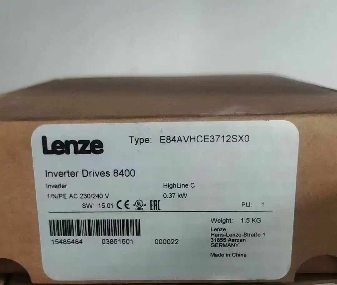 E84AVHCE1134SX0 Servo Drive for Lenze