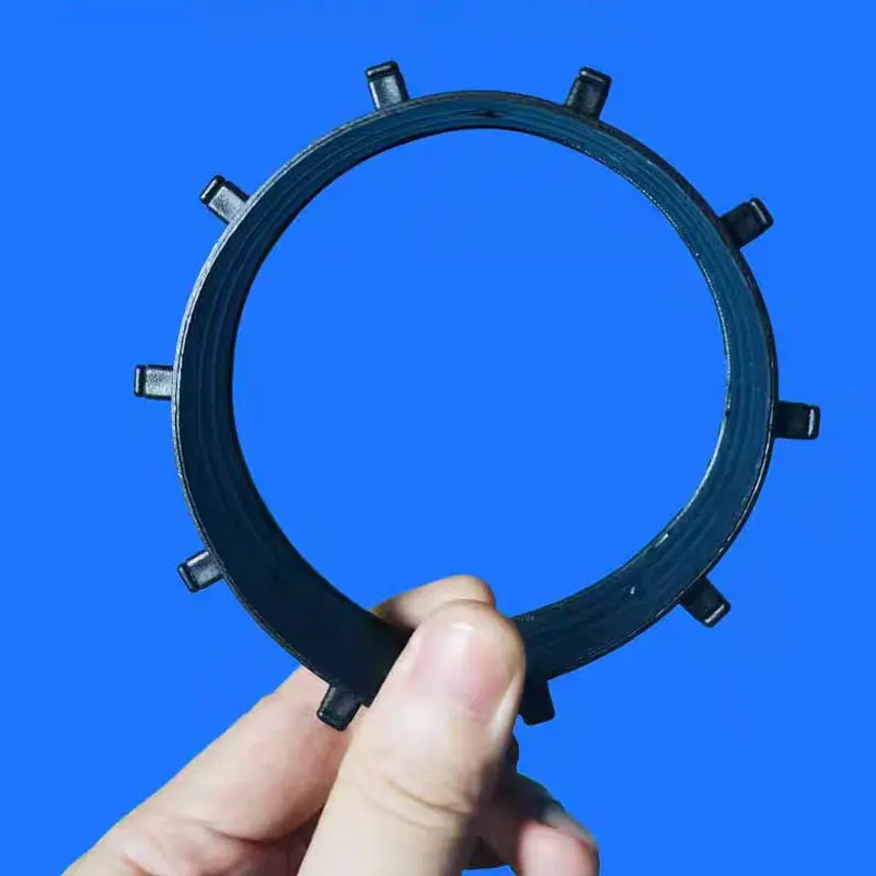 30pcs/Lot Black Plastic Binding Strips 5-10mm PVC Aprons 10 Holes A4 Comb Binding Machine Suppliers  Multi-size for Office File