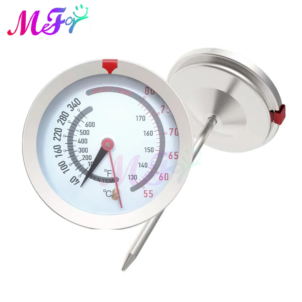 Tragbarer Grillofen, gebratene Ente, 72 mm langes Thermometer, Innenbereich, Lebensmittel, Kochen, Fleisch, Temperaturtest, Holzkohlegrill-Werkzeuge