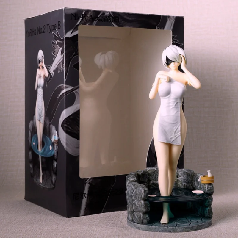 Pvc Gaming Peripherals Nier:Automata Yorha No 2 Type B 2b Action Figure Bathing Scene Pvc Model Toys Collection Ornament Gifts