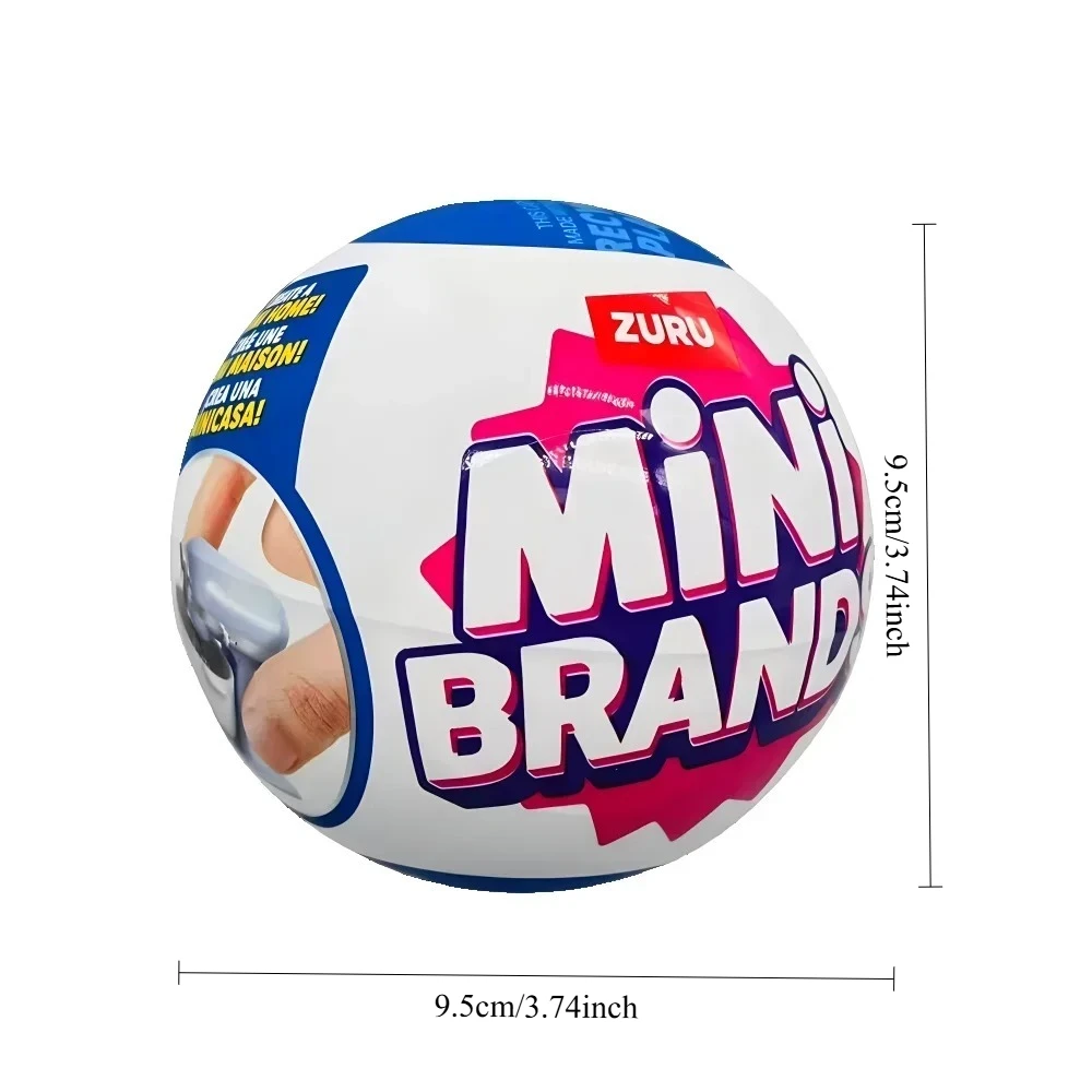 Zuru الماركات الصغيرة اللعب 5 مفاجأة الماركات الصغيرة لعبة ألعاب مصغرة سر صندوق أعمى الأصلي أثاث المنزل لعبة هدايا عيد الميلاد #2