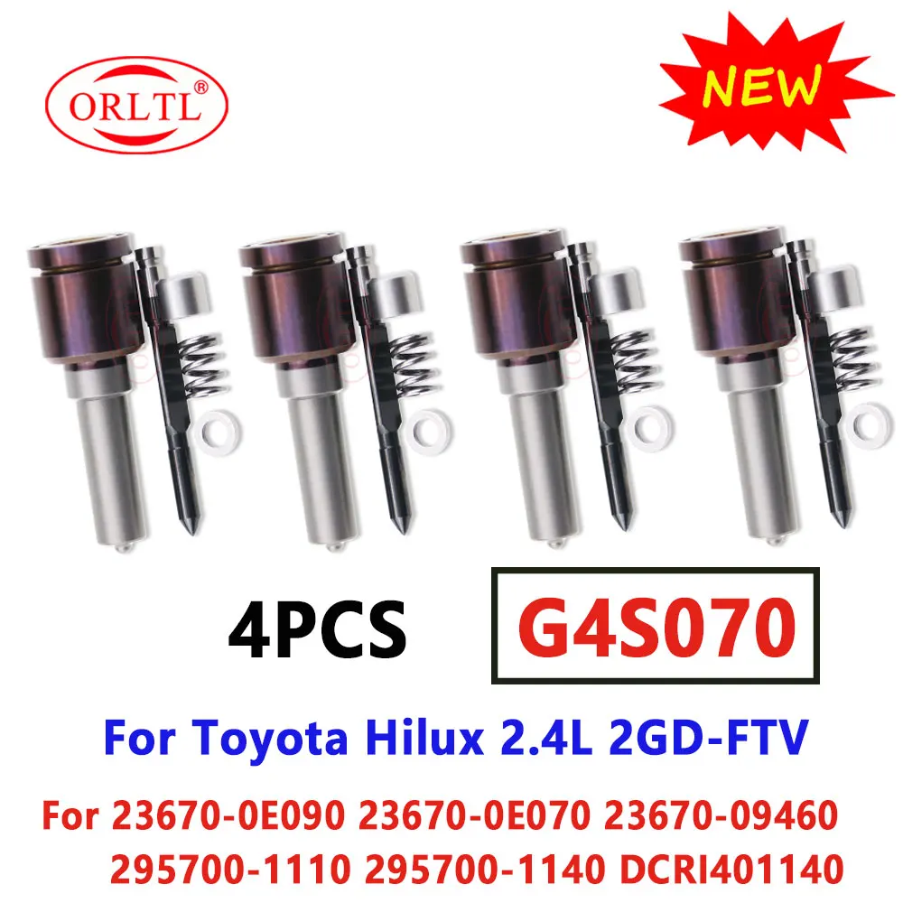 

New G4S070 Piezo Injector Nozzle g4s070 For Toyota Hilux 2.4L 2GD 23670-0E090 23670-0E070 23670-0946 0295700-1110 295700-1140