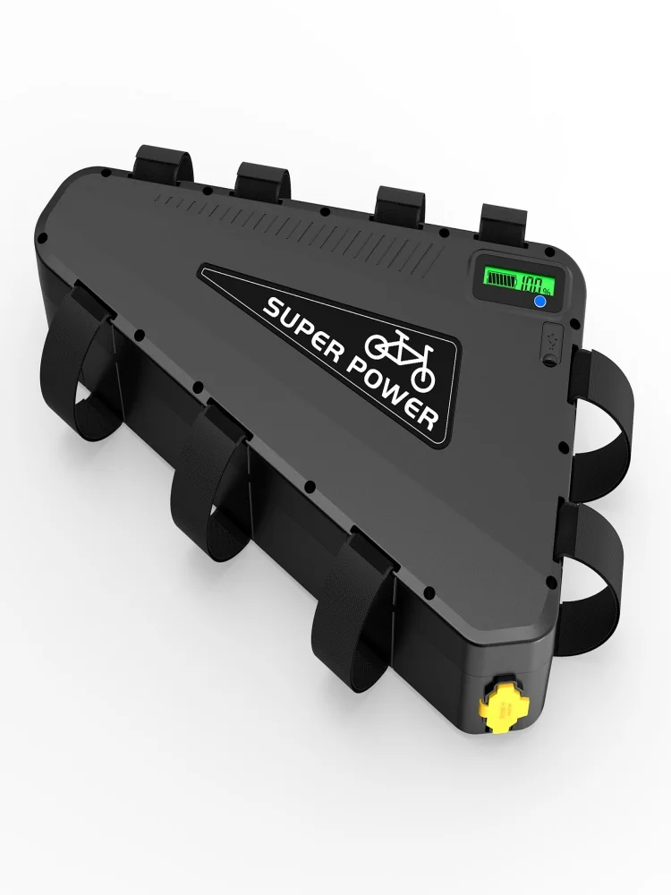 

72V 20AH Triangle Ebike Battery 60V Lithium Battery Ebike Lithium Battery with Charger Electric Bike Lithium Pack Battery for 0-3000W Motor