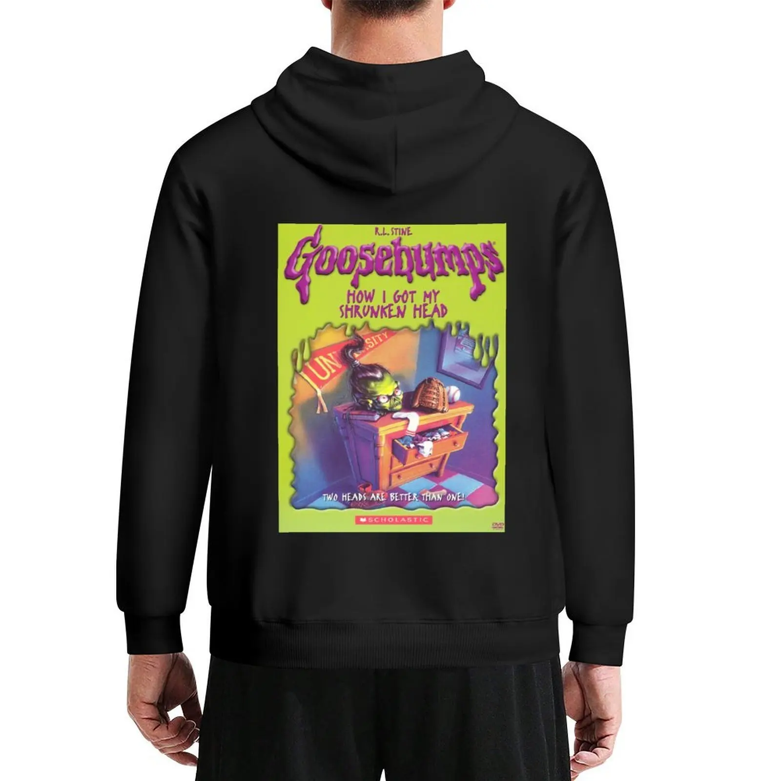 

GooseBumps : How I Got My Shrunken Head Hoodie mens clothing men's coat autumn new products men's clothes tracksuit men