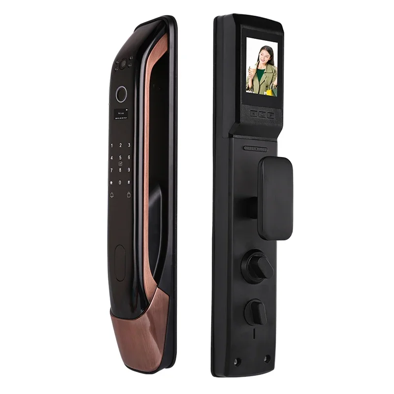 Digital Door lock Competitive price Fingerprint USmart Go APP Tuya Smart WiFi With Camera Smart Door Lock